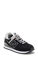 New Balance 574 Sneaker Black/White at Nordstrom,