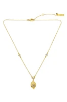 Kurt Geiger London Pavé Eagle Pendant Necklace in Gold at Nordstrom