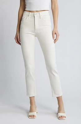 MOTHER The Tomcat High Waisted Jeans Cream Puffs at Nordstrom,