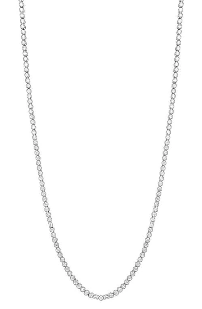 Bony Levy Gatsby Diamond Necklace in 18K White Gold at Nordstrom, Size 32 Us