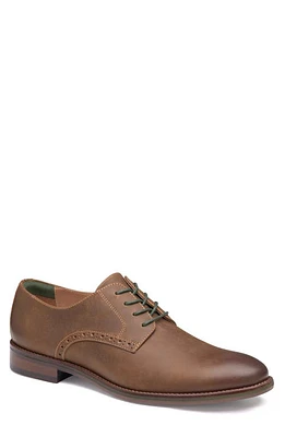 Johnston & Murphy Conard 2.0 Plain Toe Oxford Tan Oiled Leather at Nordstrom,