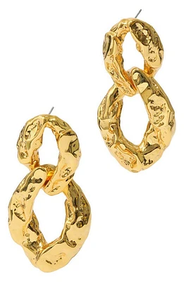 Alexis Bittar Brut Link Drop Earrings in Gold at Nordstrom