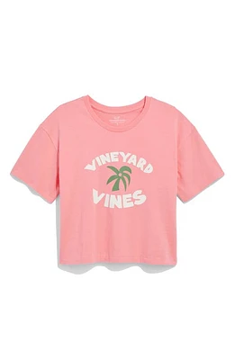 vineyard vines Palm Tree Cotton Crop T-Shirt Cayman at Nordstrom,