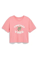 vineyard vines Palm Tree Cotton Crop T-Shirt Cayman at Nordstrom,