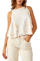 Free People Fun & Flirty Embroidered Top Ivory Combo at Nordstrom,