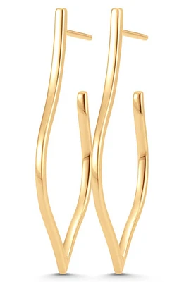 Sara Weinstock Veena Taj Hoop Earrings in Yellow Gold at Nordstrom