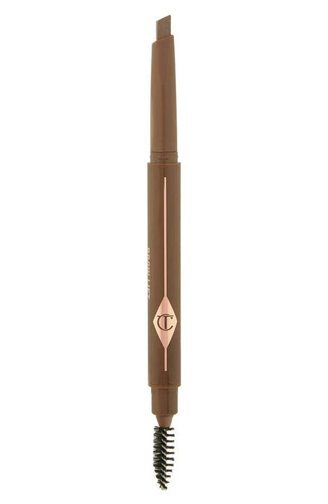 Charlotte Tilbury Brow Lift Refillable Eyebrow Pencil in Soft Brown at Nordstrom