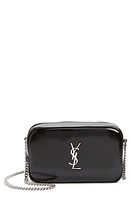 Saint Laurent Mini Lou Faux Leather Camera Bag in Noir at Nordstrom