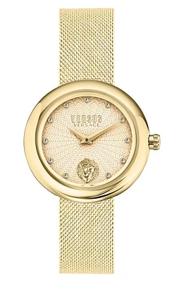 VERSUS Versace Lea Mesh Strap Watch