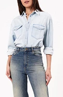 Rolla's Classic Denim Shirt Light Vintage Blue at Nordstrom,