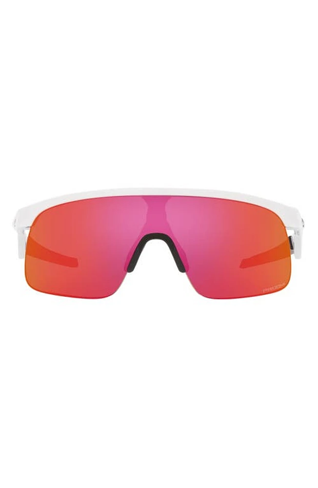 Oakley Kids' Resistor 29mm Prizm Rectangular Sunglasses in White at Nordstrom