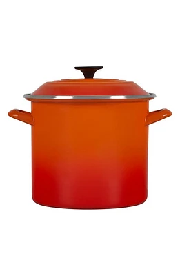 Le Creuset 8-Quart Enameled Steel Stockpot in Flame at Nordstrom