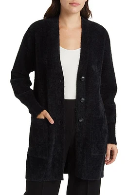 KOBI HALPERIN Marci Long Cardigan in Black at Nordstrom, Size Small