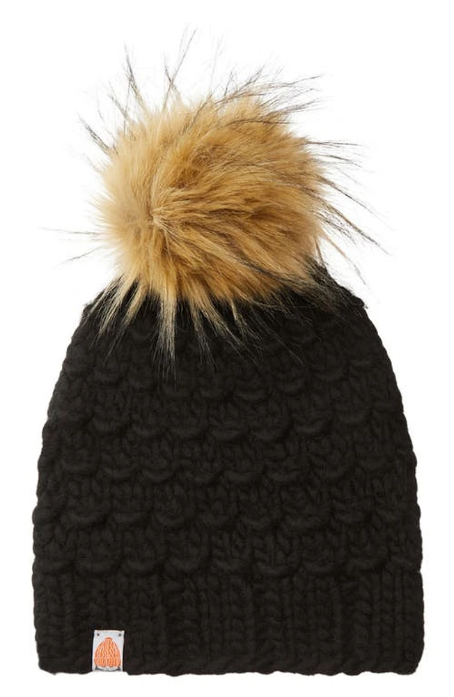 Sh*t That I Knit The Gunn Merino Wool Beanie in Blacklist at Nordstrom