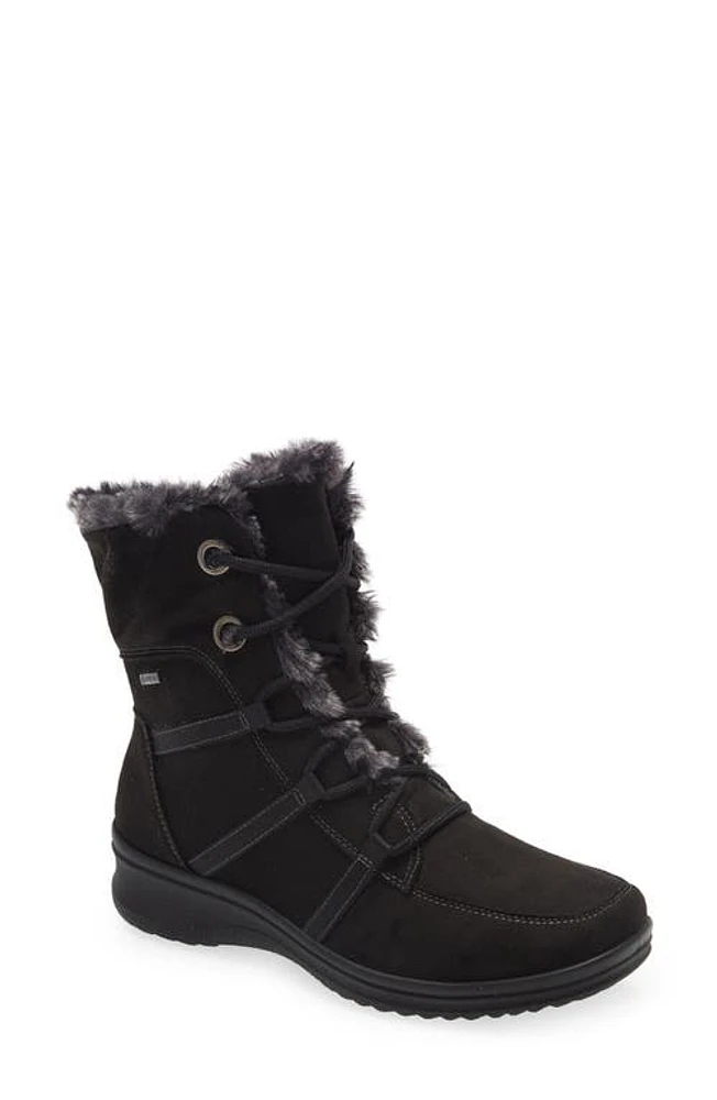 ara Montreal Gore-Tex Waterproof Boot Black at Nordstrom,