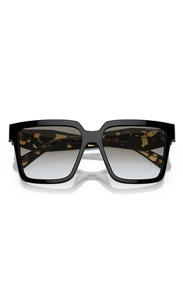 Prada 57mm Square Sunglasses in Black at Nordstrom