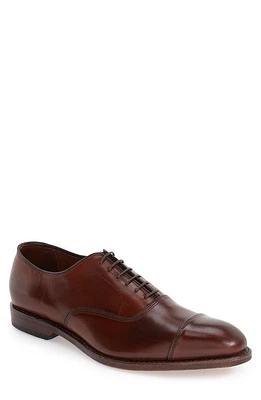 Allen Edmonds Park Avenue Cap Toe Oxford Dark Chili Burnished at Nordstrom,