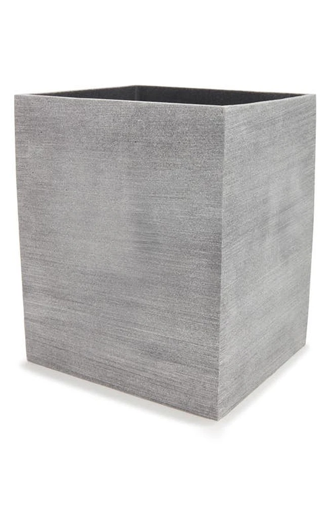 Kassatex Faux Slate Wastebasket in Grey at Nordstrom