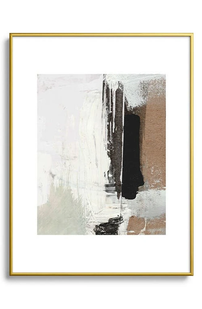 Deny Designs Avenue Framed Art Print in Golden Tones at Nordstrom