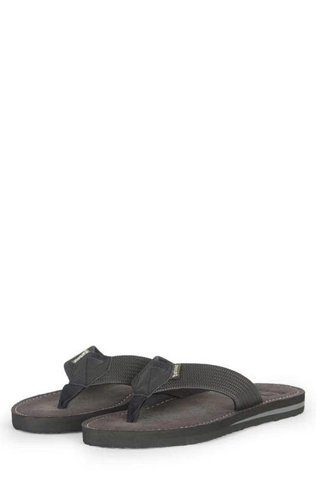 Barbour Toeman Flip Flop Black at Nordstrom,