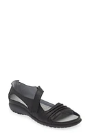 Naot 'Papaki' Sandal Black Leather at Nordstrom,