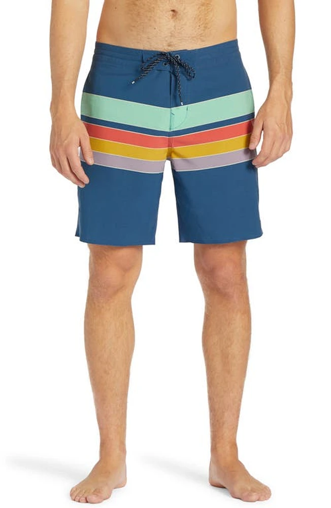 Billabong Spinner Lo Tide Board Shorts Dark Blue at Nordstrom,