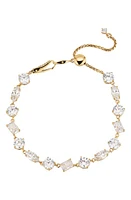 Nadri Large Cubic Zirconia Slider Bracelet in Gold at Nordstrom