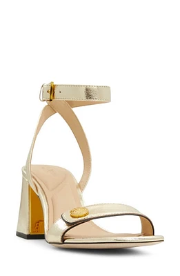 Ted Baker London Milly Icon Ankle Strap Sandal Gold at Nordstrom,