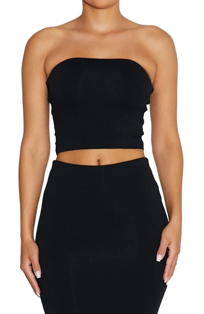 Naked Wardrobe The NW Tube Top Black at Nordstrom,