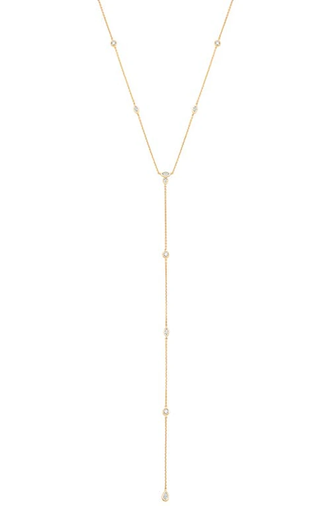 Sara Weinstock Sare Weinstock Purity Diamond Station Y-Necklace in 18K Yg at Nordstrom