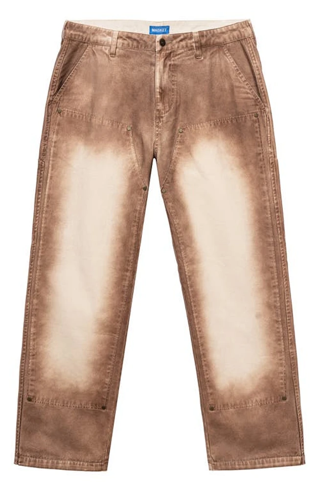 MARKET Margins Double Knee Pants Ecru at Nordstrom,