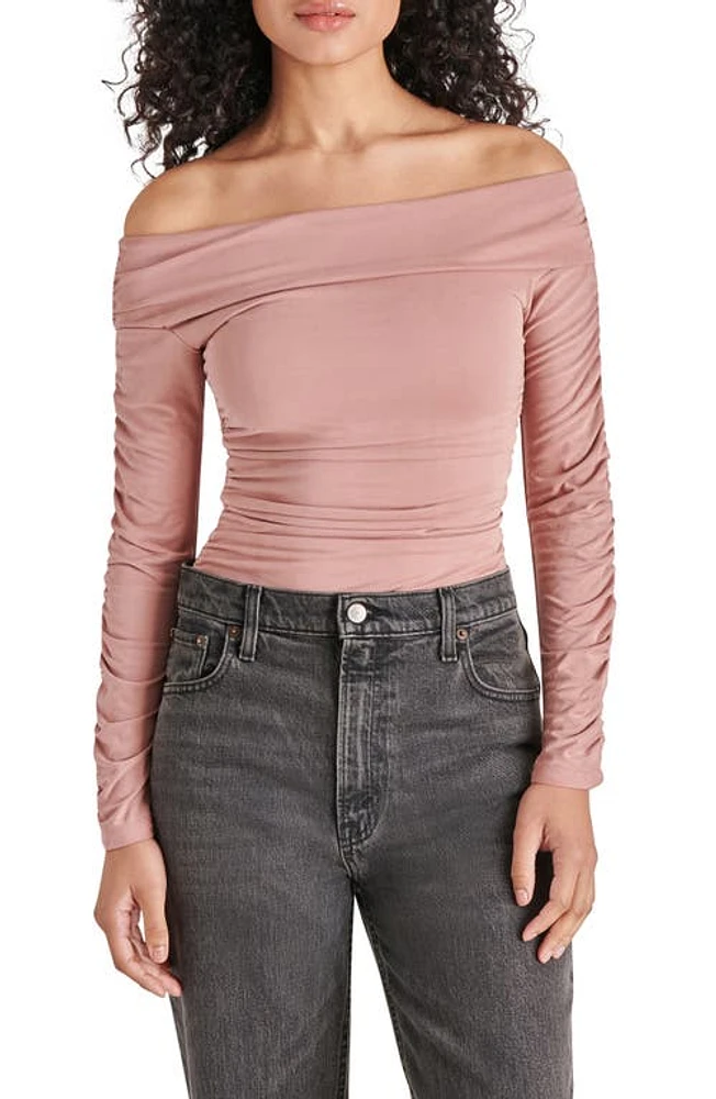 Steve Madden Jolie Off the Shoulder Long Sleeve Bodysuit at Nordstrom,