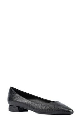 Aquatalia Penina Pointed Toe Flat in Black at Nordstrom, Size 6.5