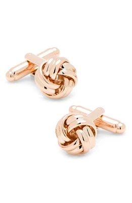 Cufflinks, Inc. Knot Cufflinks in Rose Gold at Nordstrom