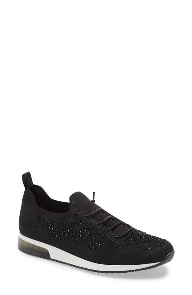 ara Lyssa Sneaker in Black Fabric at Nordstrom, Size 6