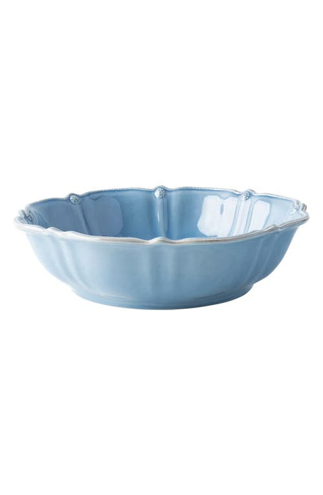 Juliska Berry & Thread Ceramic Serving Bowl in Chambray at Nordstrom