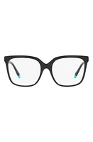 Tiffany & Co. 54mm Square Optical Glasses in Black at Nordstrom