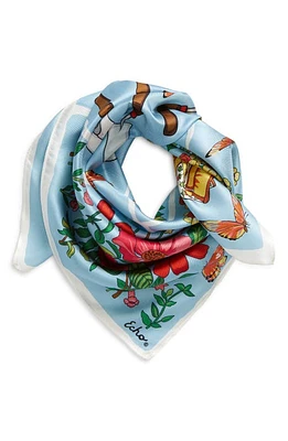 Echo Green Thumb Silk Bandana in Sky Blue at Nordstrom