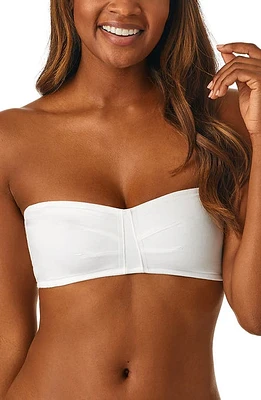 On Gossamer Cabana Strapless Cotton Blend Bandeau at Nordstrom,