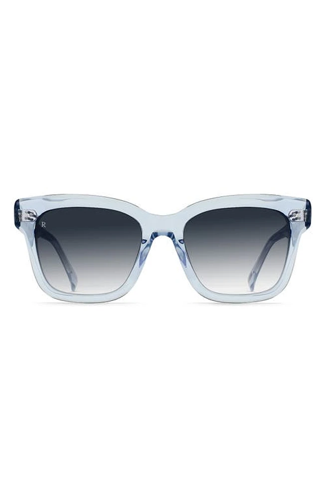 RAEN Breya 54mm Square Sunglasses in Swim/Smoke Gradient at Nordstrom