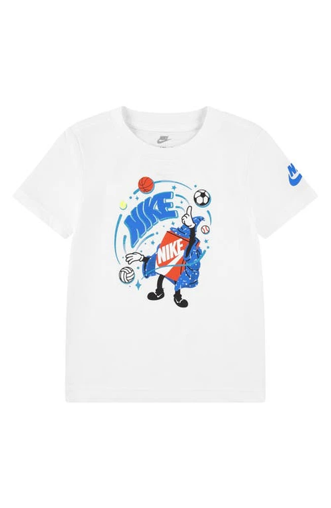 Nike Kids' Magic Boxy Graphic T-Shirt White at Nordstrom,