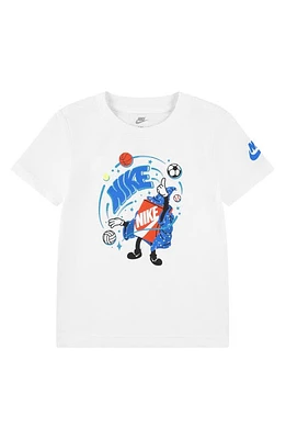 Nike Kids' Magic Boxy Graphic T-Shirt White at Nordstrom,