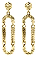 LAGOS Caviar Drop Earrings in Gold at Nordstrom