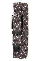 Johnston & Murphy Woven Stretch Knit Belt at Nordstrom