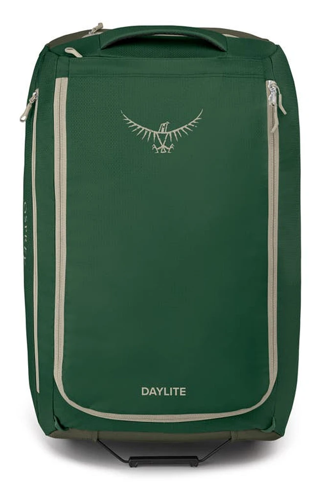 Osprey Daylite 85L 28-Inch Wheeled Duffle Bag in Green Canopy/Green Creek at Nordstrom