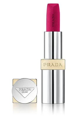 Prada Monochrome Hyper Matte Refillable Lipstick in P55 Fuxia - Pink at Nordstrom