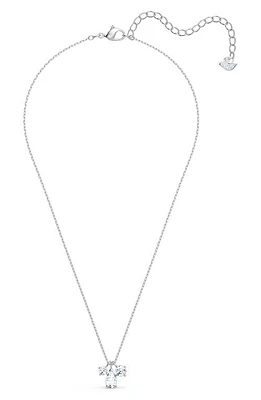 Swarovski Attract Crystal Pendant Necklace in Silver /Clear Crystal at Nordstrom