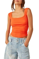 Free People Hummingbird Stretch Cotton Top at Nordstrom,