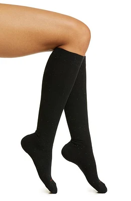 COMRAD Knee High Compression Socks in Galatic Black at Nordstrom, Size Medium