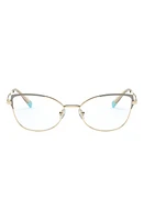 Tiffany & Co. 53mm Butterfly Optical Glasses in Pale Gold at Nordstrom